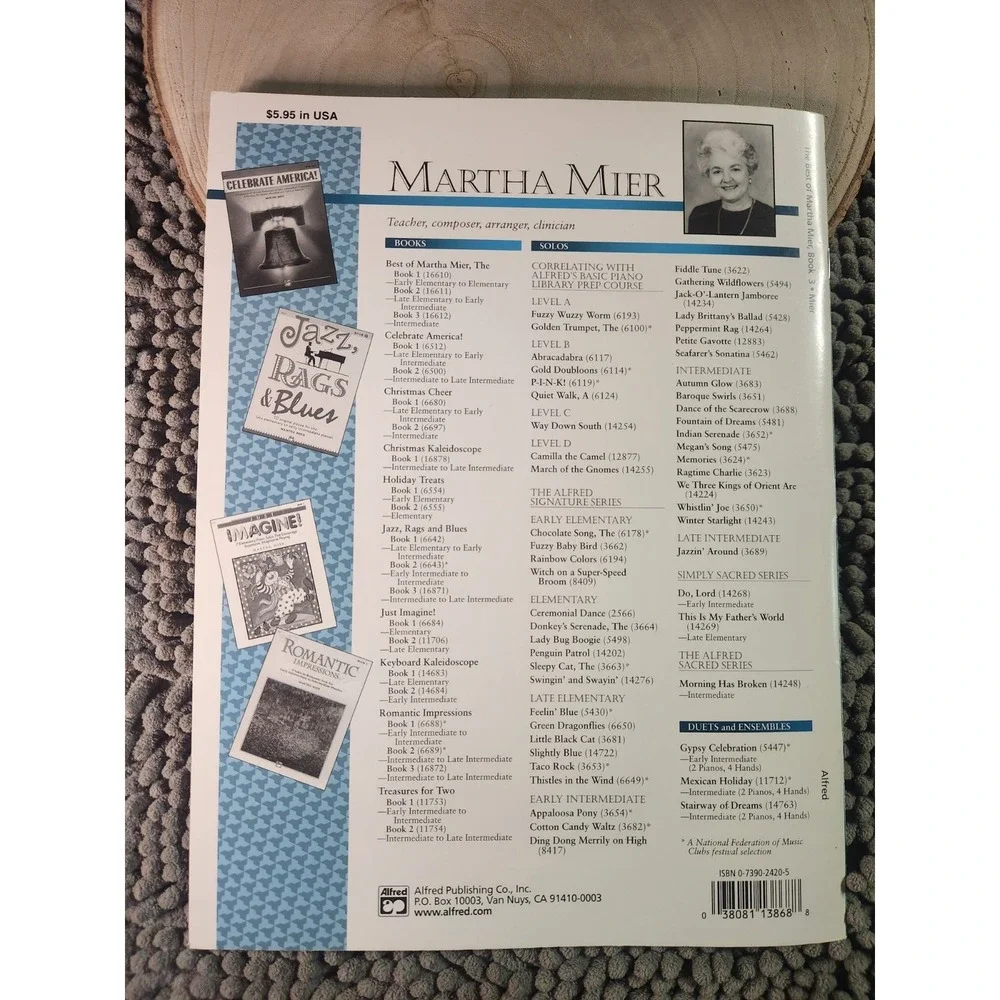 The Best of Martha Mier, Book 3: A Special Collection of 7 Intermediate Favor...